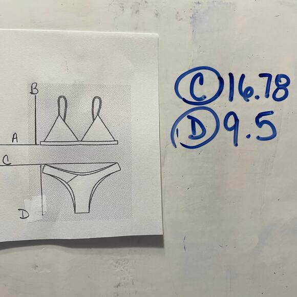 EUC- Athleta Ribbed Cut-Out Hipster Bikini Bottom - Picture 5 of 5